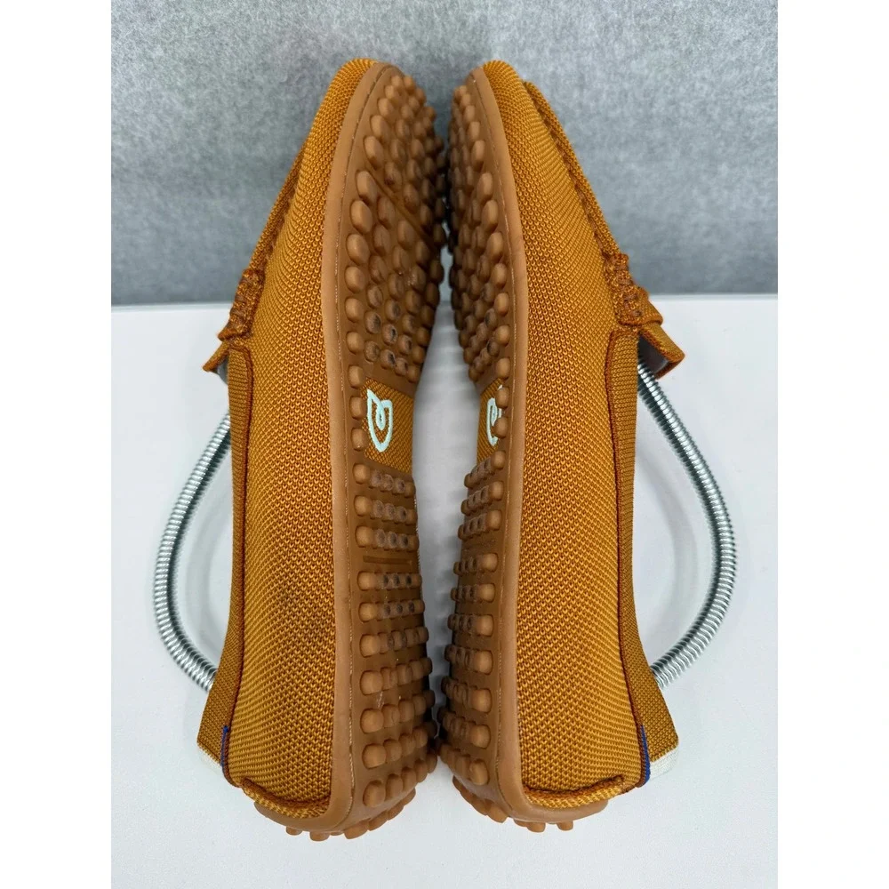 Rothy's The Driver Women 11 Cinnamon Brown Loafers Washable Sustainable Flats